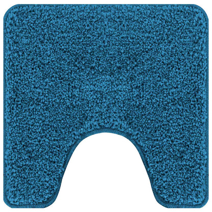 Badematte 3 pcs Blau 50 x 50 cm Polypropylen