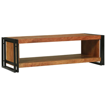 Couchtisch Braun 120 x 50 x 38 cm Akazie Massivholz