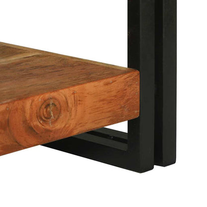 Couchtisch Braun 120 x 50 x 38 cm Akazie Massivholz