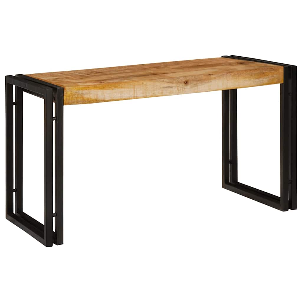 Nestingtisch 3 pcs Massives raues Mangoholz und ein Metall