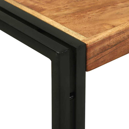 Konsolentisch Braun 120 x 33 x 75 cm Akazie Massivholz