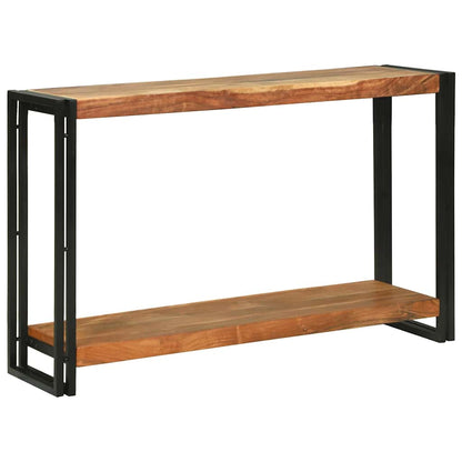 Konsolentisch Braun 120 x 33 x 75 cm Akazie Massivholz