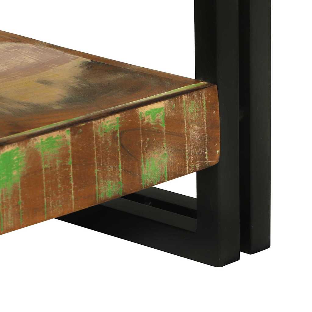 Konsolentisch Mehrfarbig 120 x 33 x 75 cm recyceltes Massivholz