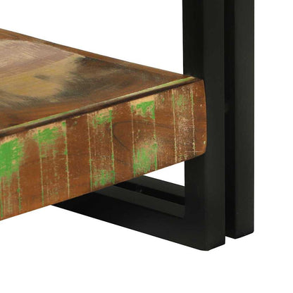 Konsolentisch Mehrfarbig 120 x 33 x 75 cm recyceltes Massivholz