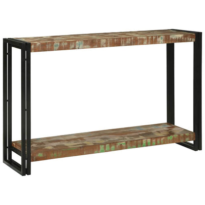 Konsolentisch Mehrfarbig 120 x 33 x 75 cm recyceltes Massivholz
