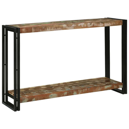 Konsolentisch Mehrfarbig 120 x 33 x 75 cm recyceltes Massivholz