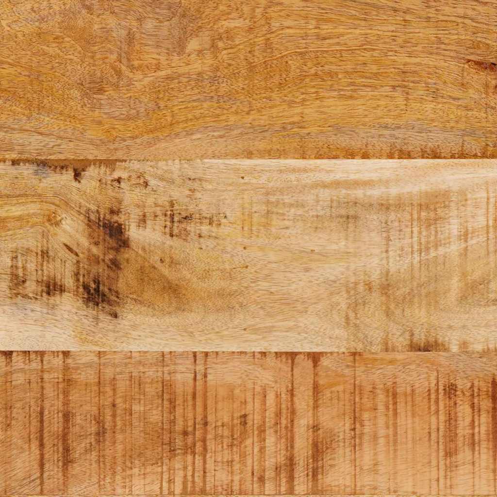 Konsolentisch Braun 90 x 33 x 75 cm Raues Mango-Massivholz