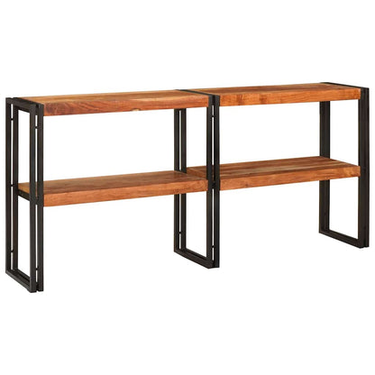 Konsolentisch Braun 160 x 33 x 75 cm Akazie Massivholz