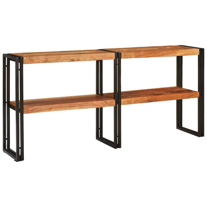 Konsolentisch Braun 160 x 33 x 75 cm Akazie Massivholz