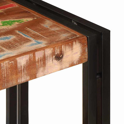 Konsolentisch Mehrfarbig 160 x 33 x 75 cm recyceltes Massivholz