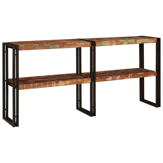 Konsolentisch Mehrfarbig 160 x 33 x 75 cm recyceltes Massivholz