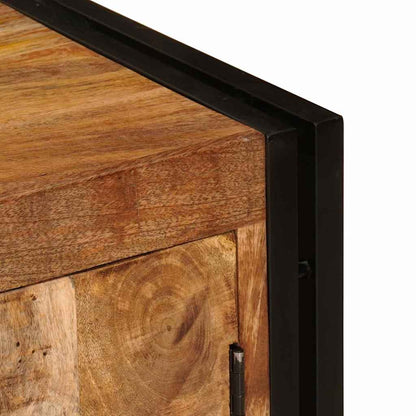 TV-Schränk Braun 120 x 30 x 50 cm Massives, grobes Mangoholz