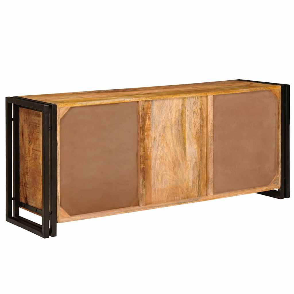 TV-Schränk Braun 120 x 30 x 50 cm Massives, grobes Mangoholz