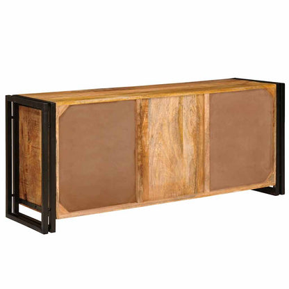 TV-Schränk Braun 120 x 30 x 50 cm Massives, grobes Mangoholz
