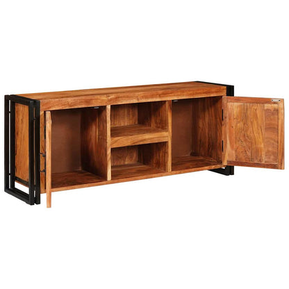TV-Schränk Braun 120 x 30 x 50 cm Akazie Massivholz