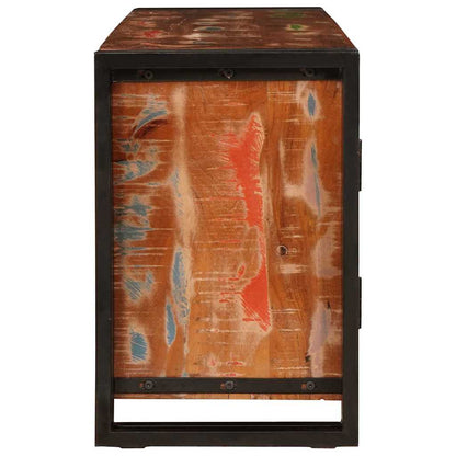 TV-Schränk Mehrfarbig 120 x 30 x 50 cm recyceltes Massivholz