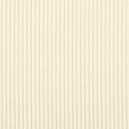 Modulares Sofa mit Kissen Cordstoff Creme