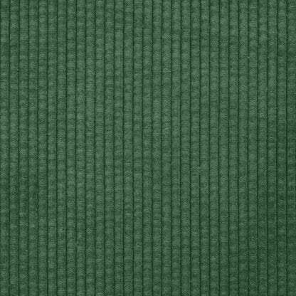 Modulares Sofa mit Kissen Cordstoff Dunkelgrün
