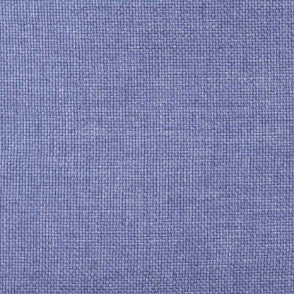 Modulares Sofa mit Fußhocker Kissen Stoff Jeansblau