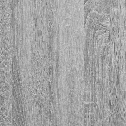 Schuhregal Grau Sonoma 61x32x105 cm Holzwerkstoff