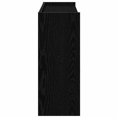 Schuhregal Schwarz 80x25x62 cm Holzwerkstoff