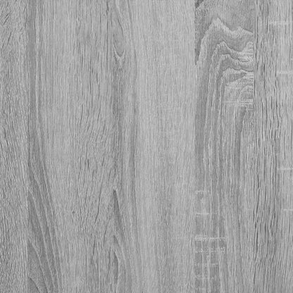Schuhregal Grau Sonoma 80x25x62 cm Holzwerkstoff