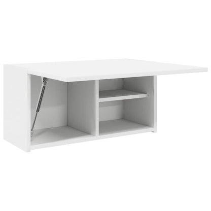 Bad-Wandschrank Weiß 60x25x30 cm Holzwerkstoff