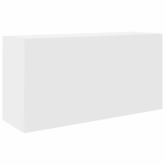 Bad-Wandschrank Weiß 80x25x40 cm Holzwerkstoff