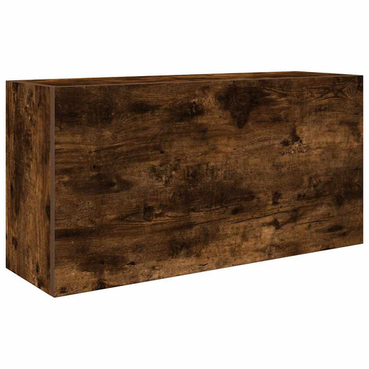 Bad-Wandschrank Räuchereiche 80x25x40 cm Holzwerkstoff