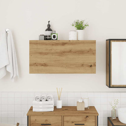 Bad-Wandschrank Artisan-Eiche 80x25x40 cm Holzwerkstoff