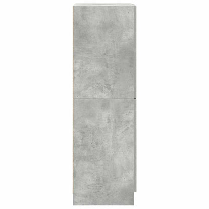 Küchenschrank Betongrau 38x41,5x131,5 cm Holzwerkstoff