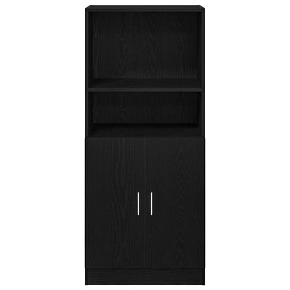 Küchenschrank Schwarz 57x41,5x131,5 cm Holzwerkstoff