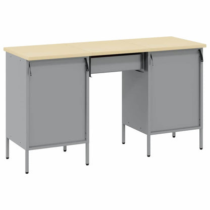 Werkbank 3 pcs Rot 150 x 55 x 85 cm Engineered Holz und Stahl