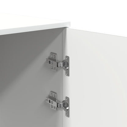 Lagerschrank Weiß 40 x 45 x 103,5 cm Holzwerkstoff