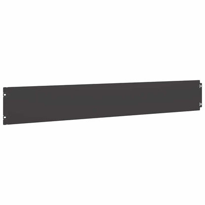 Rasenkanten 10 Stk. Schwarz 15x103 cm Kaltgewalzter Stahl