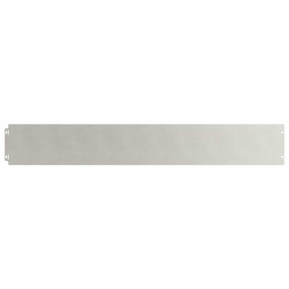 Rasenkanten 10 Stk. 15x103 cm Edelstahl