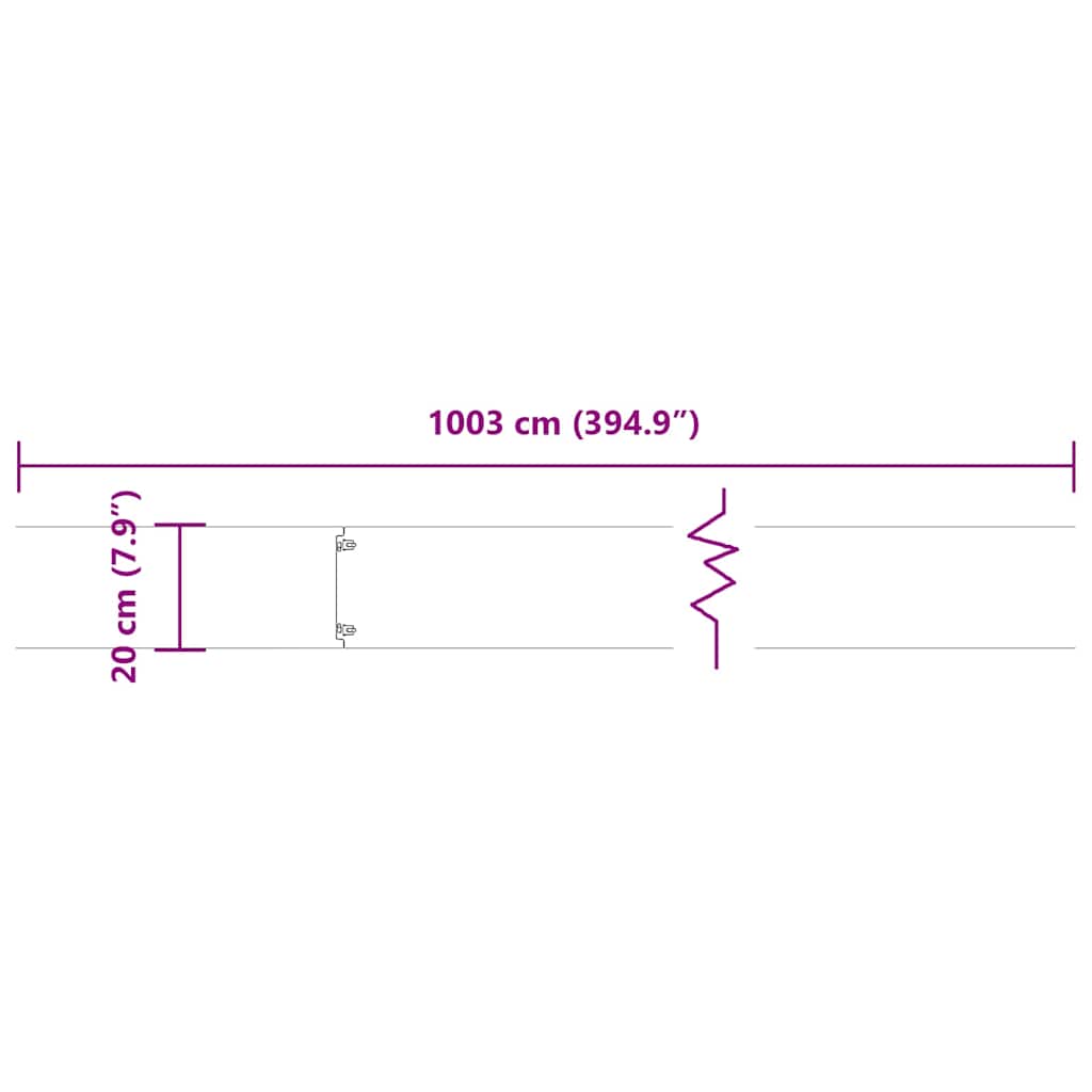 Plænekanter 10 stk Sort 20x103 cm Koldvalset Stål
