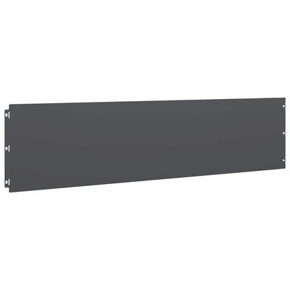Rasenkanten 10 Stk. Anthrazit 25x103 cm Kaltgewalzter Stahl