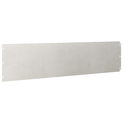 Rasenkanten 10 Stk. 25x103 cm Edelstahl