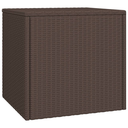 Haveborde 3 stk Brun polyrattan