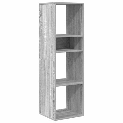 Bücherregal Grau Sonoma 34x31x112 cm Holzwerkstoff