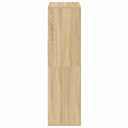 Bücherregal Sonoma-Eiche 66x31x112 cm Holzwerkstoff