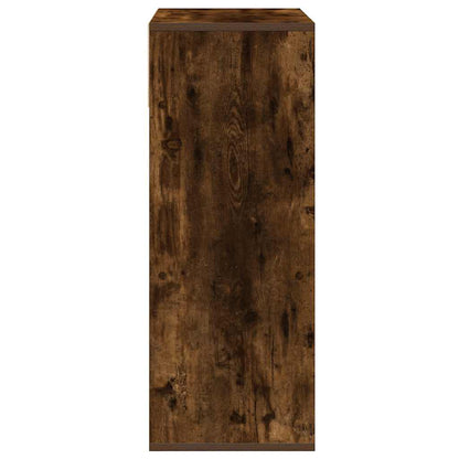 Bücherregal Räuchereiche 66x31x80 cm Holzwerkstoff