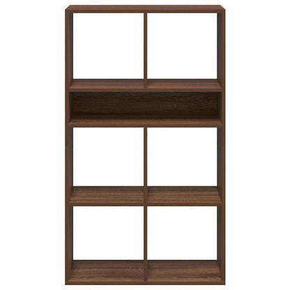 Bücherregal Braun Eichen-Optik 66x31x112 cm Holzwerkstoff