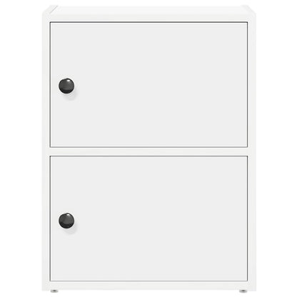 Bücherregal Weiß 40x24x52 cm Holzwerkstoff