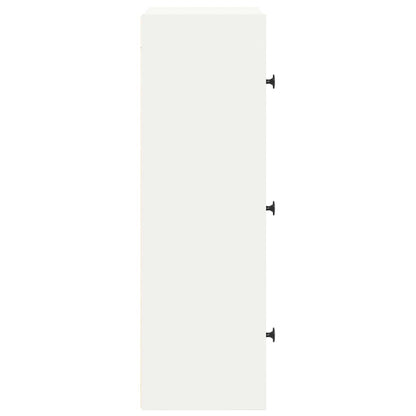 Bücherregal Weiß 40x24x77 cm Holzwerkstoff