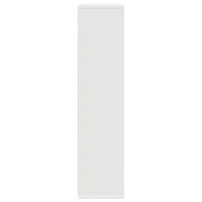 Bücherregal Weiß 89x24x101,5 cm Holzwerkstoff