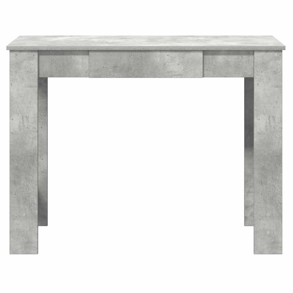Skrivebord Beton Grå 100x45x75 cm Træmateriale