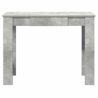 Skrivebord Beton Grå 100x45x75 cm Træmateriale