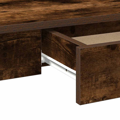 Schreibtisch Räuchereiche 100x45x75 cm Holzwerkstoff